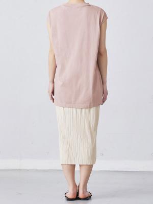 マタニティ ワンピース|ain（アイン）プリーツスカートレイヤード風ワンピース　マタニティ・授乳服【出産後も長く使える】