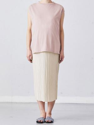 マタニティ ワンピース|ain（アイン）プリーツスカートレイヤード風ワンピース　マタニティ・授乳服【出産後も長く使える】