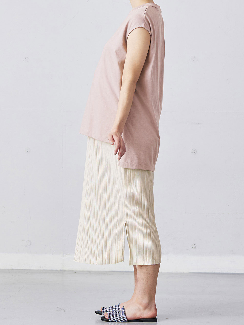 マタニティ ワンピース|ain（アイン）プリーツスカートレイヤード風ワンピース　マタニティ・授乳服【出産後も長く使える】