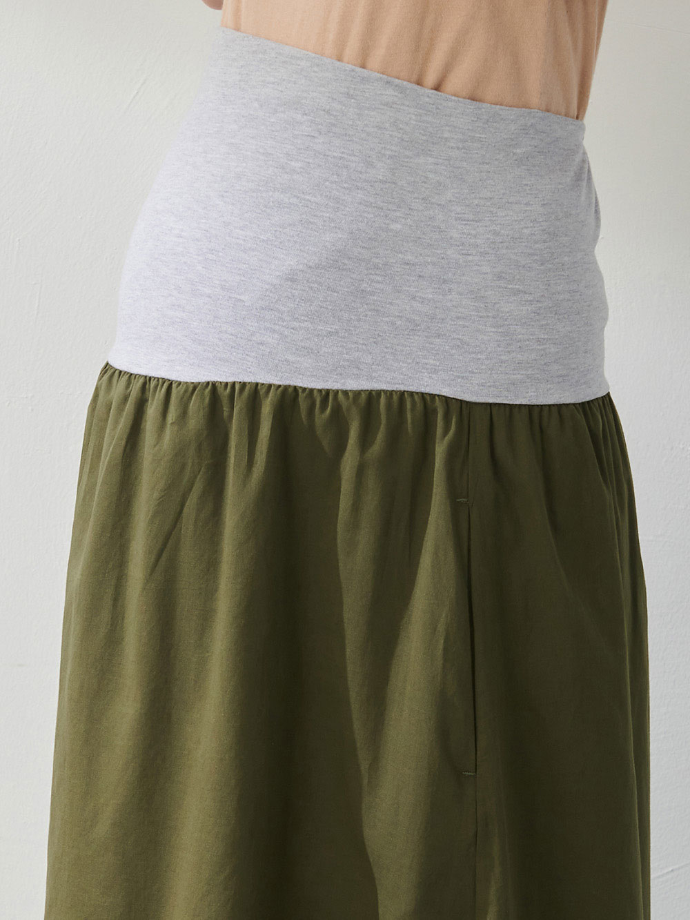 マタニティ スカート|コットンローンティアードスカート 　マタニティ・産後【出産後も長く使える】