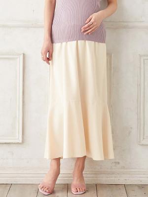 マタニティ スカート|マーメイドスカート 　マタニティ・産後【出産後も長く使える】|アイボリー