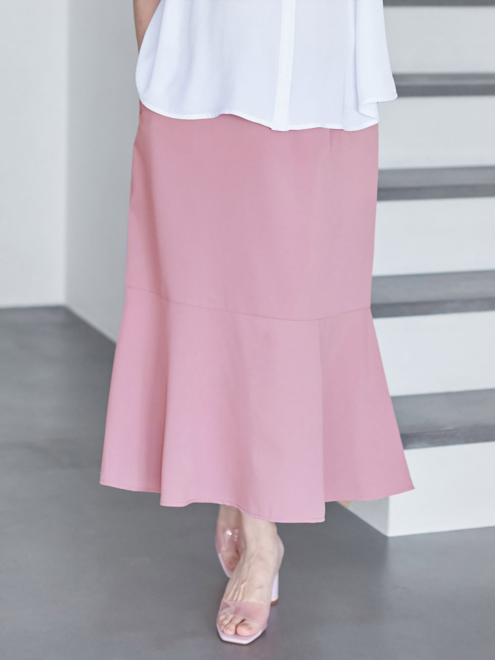 マタニティ スカート|マーメイドスカート 　マタニティ・産後【出産後も長く使える】|パープル