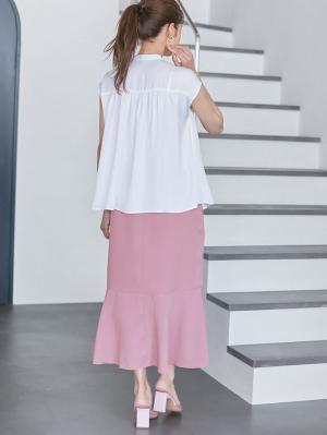 マタニティ スカート|マーメイドスカート 　マタニティ・産後【出産後も長く使える】|パープル