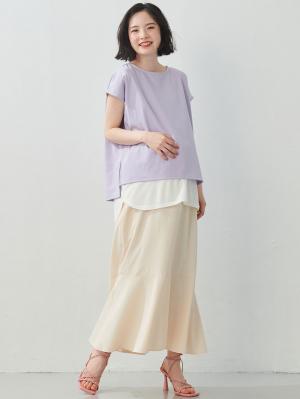 マタニティ スカート|マーメイドスカート 　マタニティ・産後【出産後も長く使える】