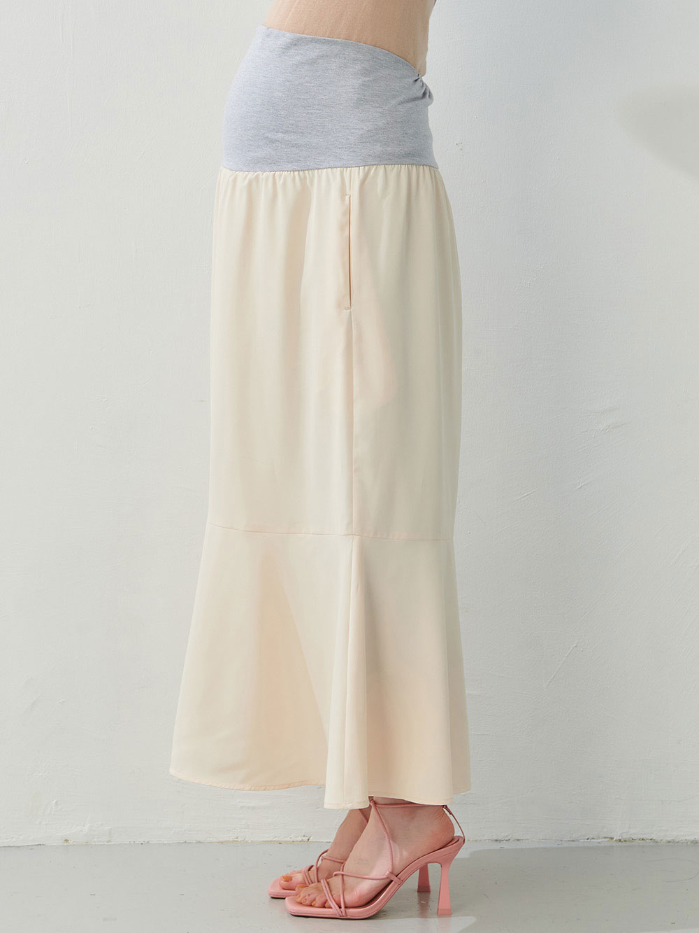 マタニティ スカート|マーメイドスカート 　マタニティ・産後【出産後も長く使える】
