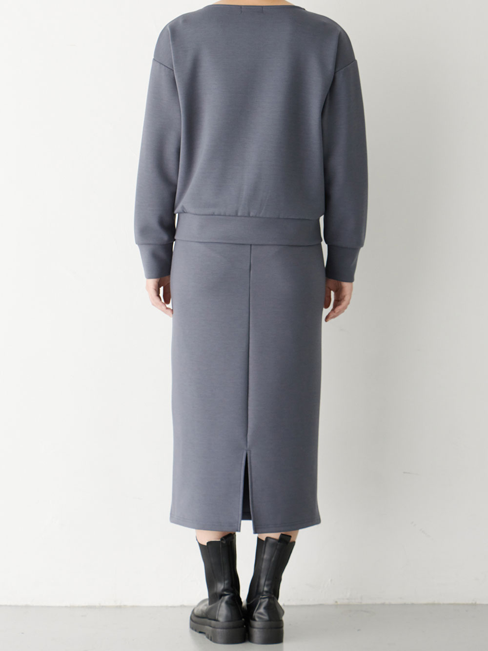 マタニティ ワンピース|ain（アイン）カットソーセットアップ風ワンピース　マタニティ・産後授乳服【出産後も長く使える】