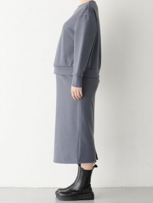 マタニティ ワンピース|ain（アイン）カットソーセットアップ風ワンピース　マタニティ・産後授乳服【出産後も長く使える】
