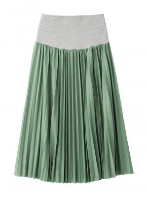 ain（アイン）エステルスムースプリーツスカート　マタニティ 10215