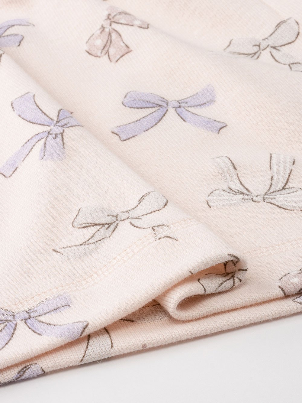 マタニティ パジャマ・ルームウェア|リボン柄プリント2WAYパジャマ　マタニティ・産後授乳パジャマ【出産後も長く使える】