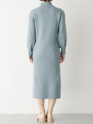 マタニティ ワンピース|Rosemadame（ローズマダム）ウォッシャブルニット　ハイネックワンピース　マタニティ・産後授乳服【出産後も長く使える】