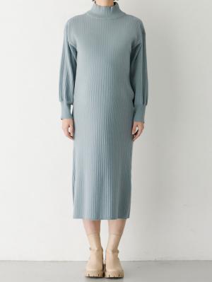 マタニティ ワンピース|Rosemadame（ローズマダム）ウォッシャブルニット　ハイネックワンピース　マタニティ・産後授乳服【出産後も長く使える】