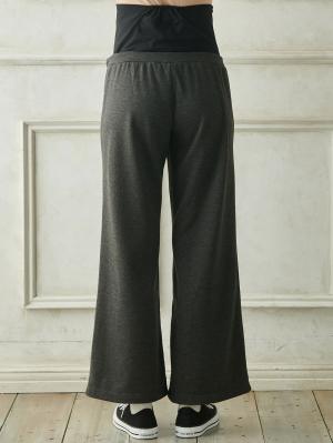 マタニティ パンツ|fairy(フェアリー)裏シャギーらくちんパンツ マタニティ・産後【出産後も長く使える】