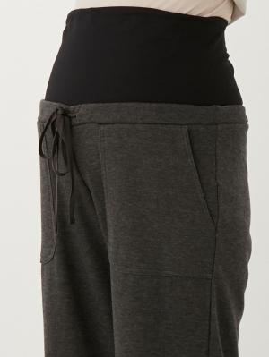 マタニティ パンツ|fairy(フェアリー)裏シャギーらくちんパンツ マタニティ・産後【出産後も長く使える】