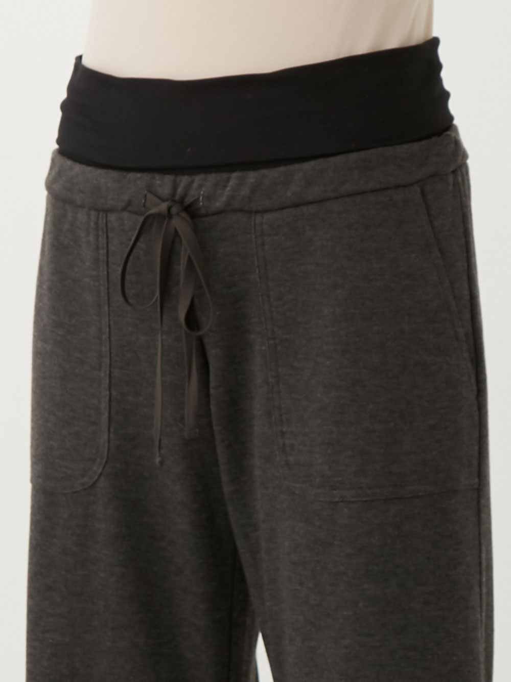 マタニティ パンツ|fairy(フェアリー)裏シャギーらくちんパンツ マタニティ・産後【出産後も長く使える】