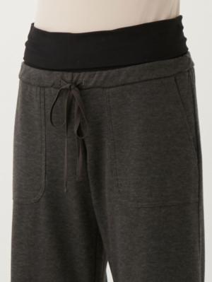 マタニティ パンツ|fairy(フェアリー)裏シャギーらくちんパンツ マタニティ・産後【出産後も長く使える】