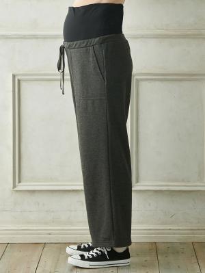 マタニティ パンツ|fairy(フェアリー)裏シャギーらくちんパンツ マタニティ・産後【出産後も長く使える】