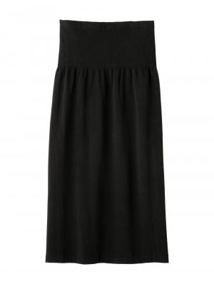 fairy（フェアリー）らくちんあったか丸編みオーバースカート　マタニティ・産後【出産後も長く使える】 10223