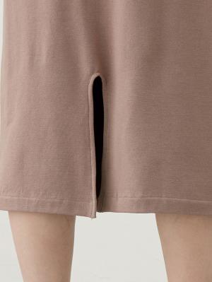 マタニティ スカート|fairy（フェアリー）らくちんあったか丸編みオーバースカート　マタニティ・産後【出産後も長く使える】