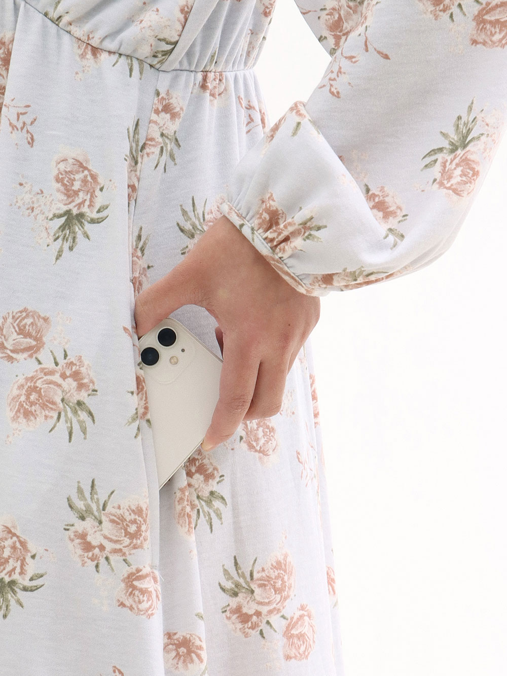 マタニティ パジャマ・ルームウェア|スムースカシュクールパット付きネグリジェ　マタニティ・産後【出産後も長く使える】