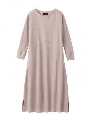 サーマルロングワンピース　マタニティ・産後【出産後も長く使える】 10234