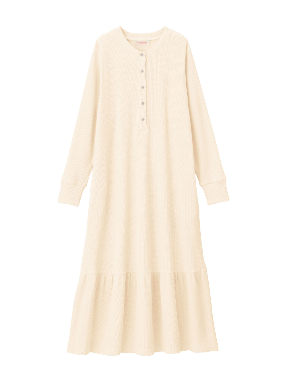 マタニティ パジャマ・ルームウェア|サーマルティアードリラックスネグリジェ　マタニティ・授乳パジャマ【出産後も長く使える】|アイボリー