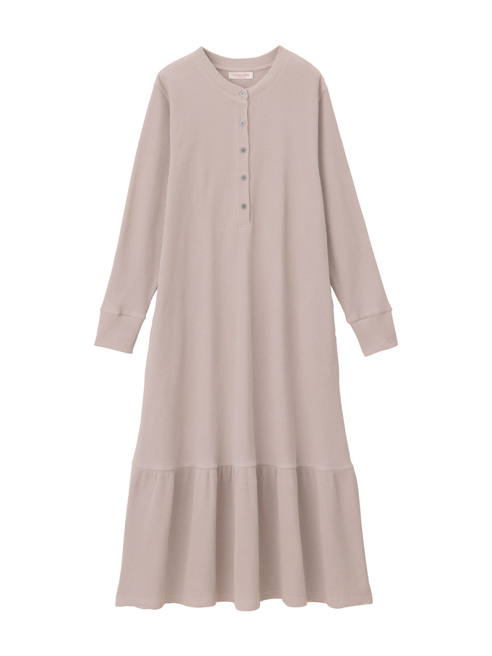 マタニティ パジャマ・ルームウェア|サーマルティアードリラックスネグリジェ　マタニティ・授乳パジャマ【出産後も長く使える】|ピンクブラウン