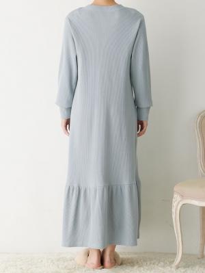 マタニティ パジャマ・ルームウェア|サーマルティアードリラックスネグリジェ　マタニティ・授乳パジャマ【出産後も長く使える】