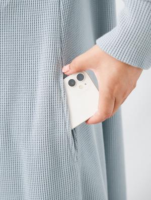 マタニティ パジャマ・ルームウェア|サーマルティアードリラックスネグリジェ　マタニティ・授乳パジャマ【出産後も長く使える】