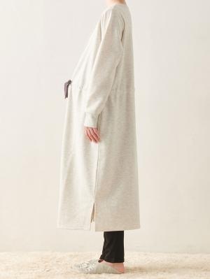 マタニティ パジャマ・ルームウェア|裏毛裏起毛ウエスト切替ワンピース&産後も使えるレギンスパジャマ　　マタニティ・授乳パジャマ【出産後も長く使える】