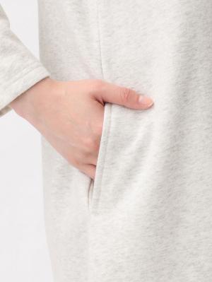 マタニティ パジャマ・ルームウェア|裏毛裏起毛ラッフルワンピース&産後も使えるレギンスパジャマ　マタニティ・授乳パジャマ【出産後も長く使える】