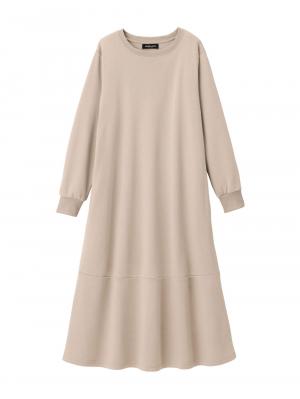 裏毛起毛ティアードワンピース　　マタニティ・産後【出産後も長く使える】 10241