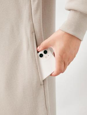 マタニティ ワンピース|裏毛起毛ティアードワンピース　　マタニティ・産後【出産後も長く使える】