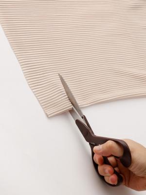 マタニティ パンツ|裾が床につかない機能付フリーカットできるプリーツパンツ マタニティ・産後【出産後も長く使える】