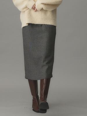 ウールライクツイードタイトスカート　マタニティ・産後【出産後も長く使える】10245