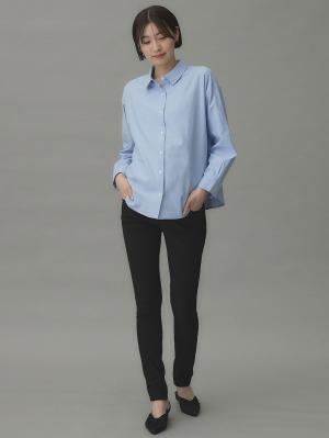 マタニティ パンツ|裏フェルトタッチ起毛スキニーパンツ　マタニティ・産後【出産後も長く使える】|ブラック