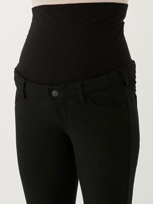 マタニティ パンツ|裏フェルトタッチ起毛スキニーパンツ　マタニティ・産後【出産後も長く使える】