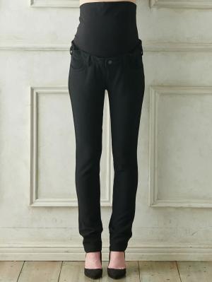 マタニティ パンツ|裏フェルトタッチ起毛スキニーパンツ　マタニティ・産後【出産後も長く使える】