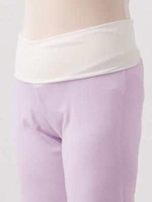 マタニティ パジャマ・ルームウェア|綿混やわらかスムース切替ギャザーパジャマ【出産後も長く使える】