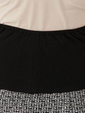 マタニティ ワンピース|ツイードトップス&フレアスカートセット　マタニティ・産後【出産後も長く使える】