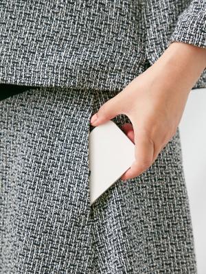 マタニティ ワンピース|ツイードトップス&フレアスカートセット　マタニティ・産後【出産後も長く使える】