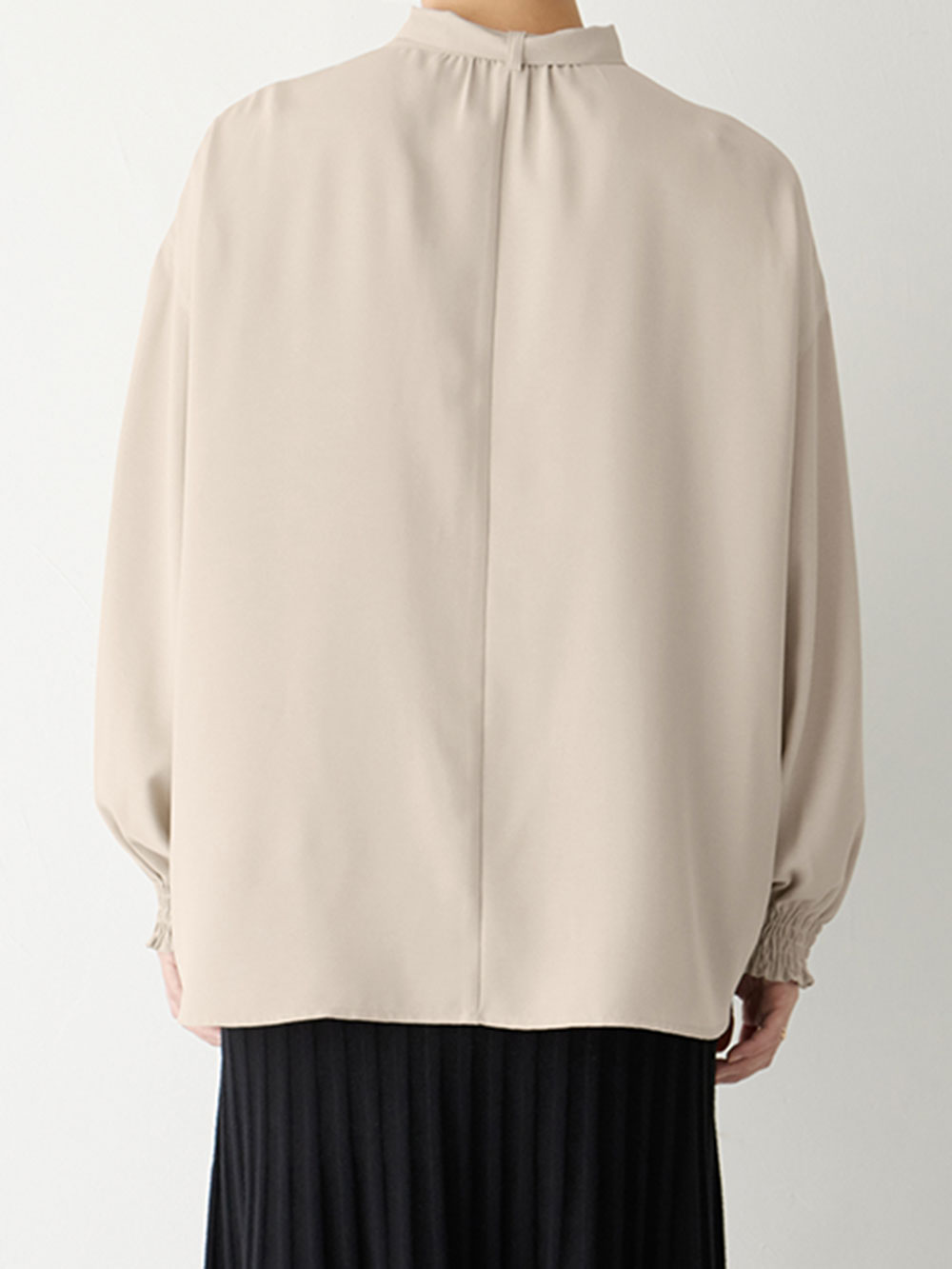 マタニティ トップス|2WAYボウタイ付きブラウス　マタニティ・産後【出産後も長く使える】