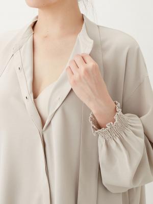 マタニティ トップス|2WAYボウタイ付きブラウス　マタニティ・産後【出産後も長く使える】