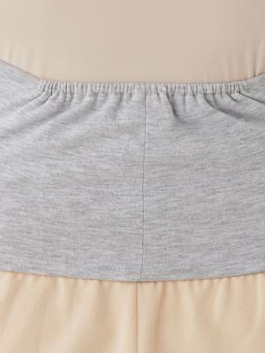 マタニティ パンツ|ウールライクワイドストレートパンツ　マタニティ・産後【出産後も長く使える】