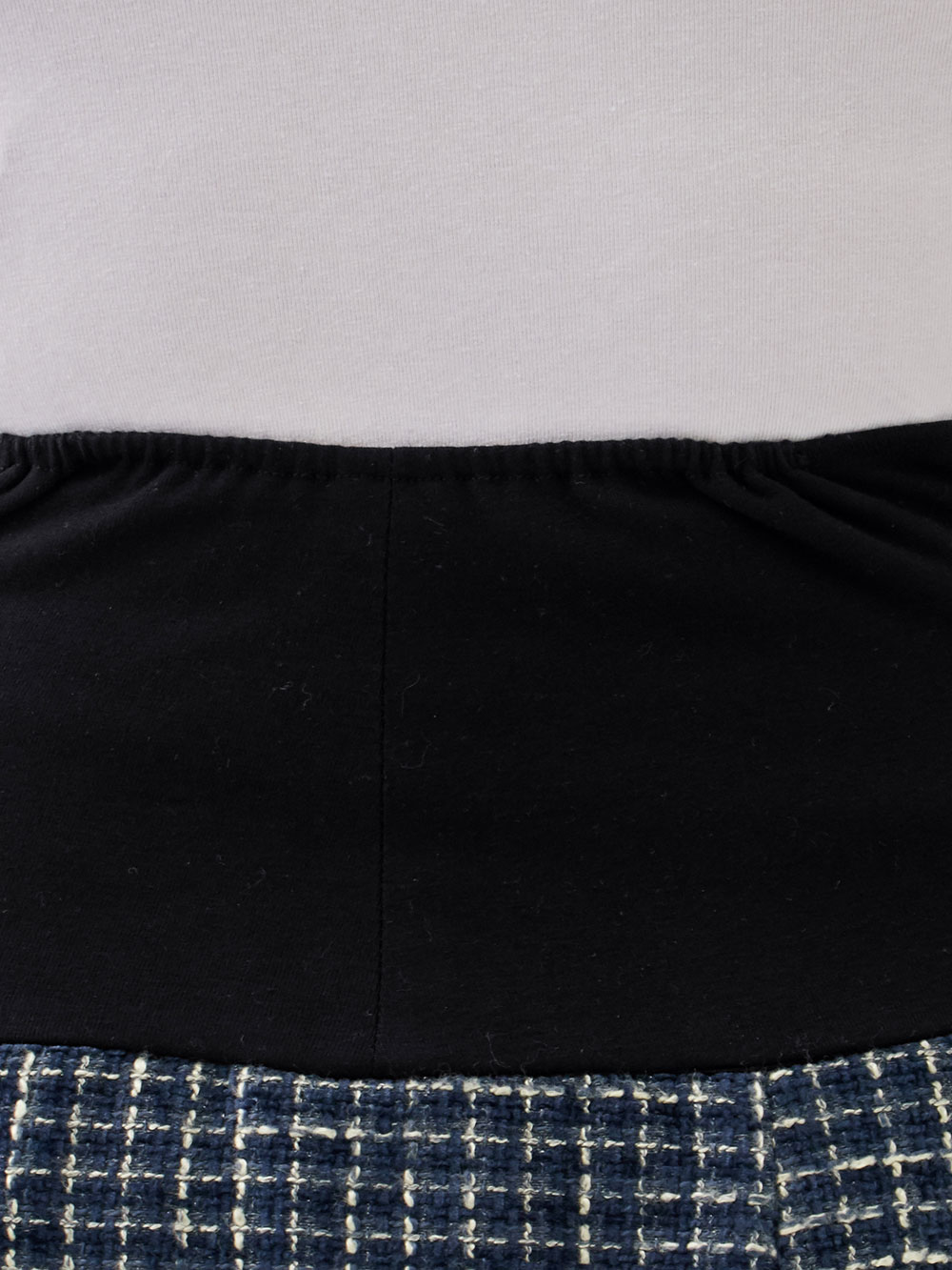 マタニティ スカート|カラーツイードフレアスカート【出産後も長く使える】