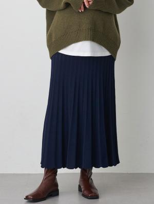 ニットフレアスカート　マタニティ・産後【出産後も長く使える】10264