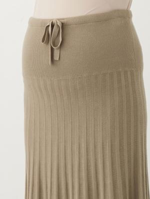 マタニティ スカート|ニットフレアスカート　マタニティ・産後【出産後も長く使える】