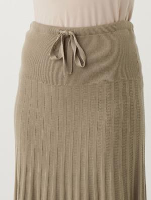 マタニティ スカート|ニットフレアスカート　マタニティ・産後【出産後も長く使える】