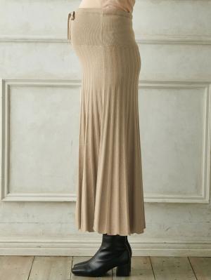 マタニティ スカート|ニットフレアスカート　マタニティ・産後【出産後も長く使える】