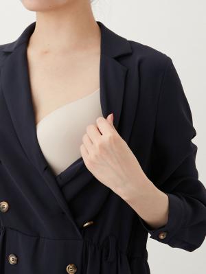 マタニティ ワンピース|トレンチワンピース　マタニティ・産後【出産後も長く使える】