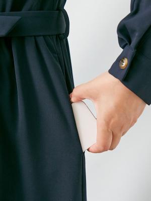 マタニティ ワンピース|トレンチワンピース　マタニティ・産後【出産後も長く使える】